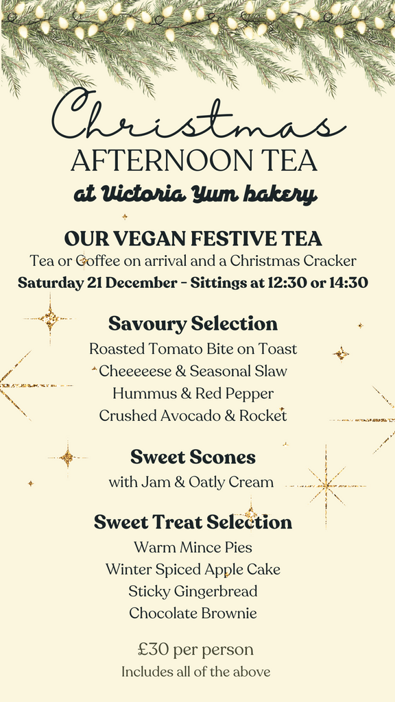 Christmas Afternoon Tea (Vegan)