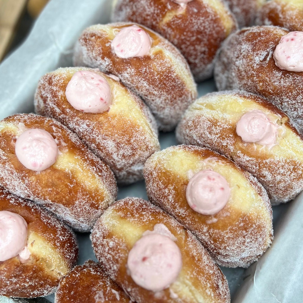 Raspberry Cheesecake Doughnuts (Collect)